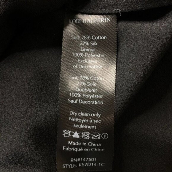 Kobi Halperin Drop waist black dress - Picture 7 of 11